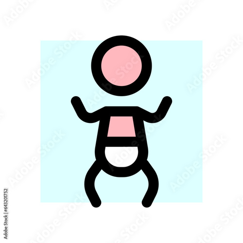 Editable baby, nursing room vector icon. Part of a big icon set family. Perfect for web and app interfaces, presentations, infographics, etc