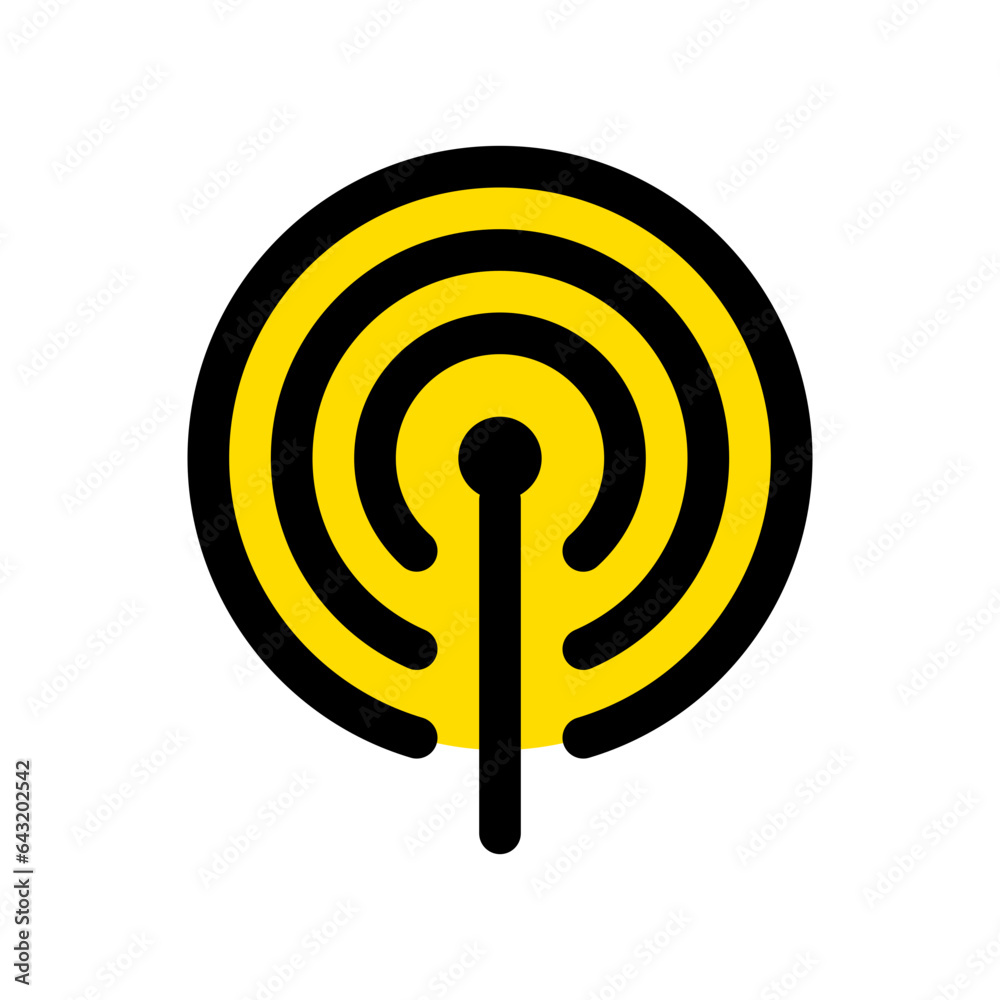 Editable vector wifi hotspot antenna icon. Part of a big icon set family. Perfect for web and app interfaces, presentations, infographics, etc Editable vector wifi hotspot antenna icon. Part of a big icon set family. Perfect for web and app interfaces, presentations, infographics, etc