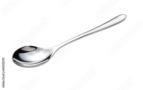 Spoon Isolated on Transparent Background Generative AI