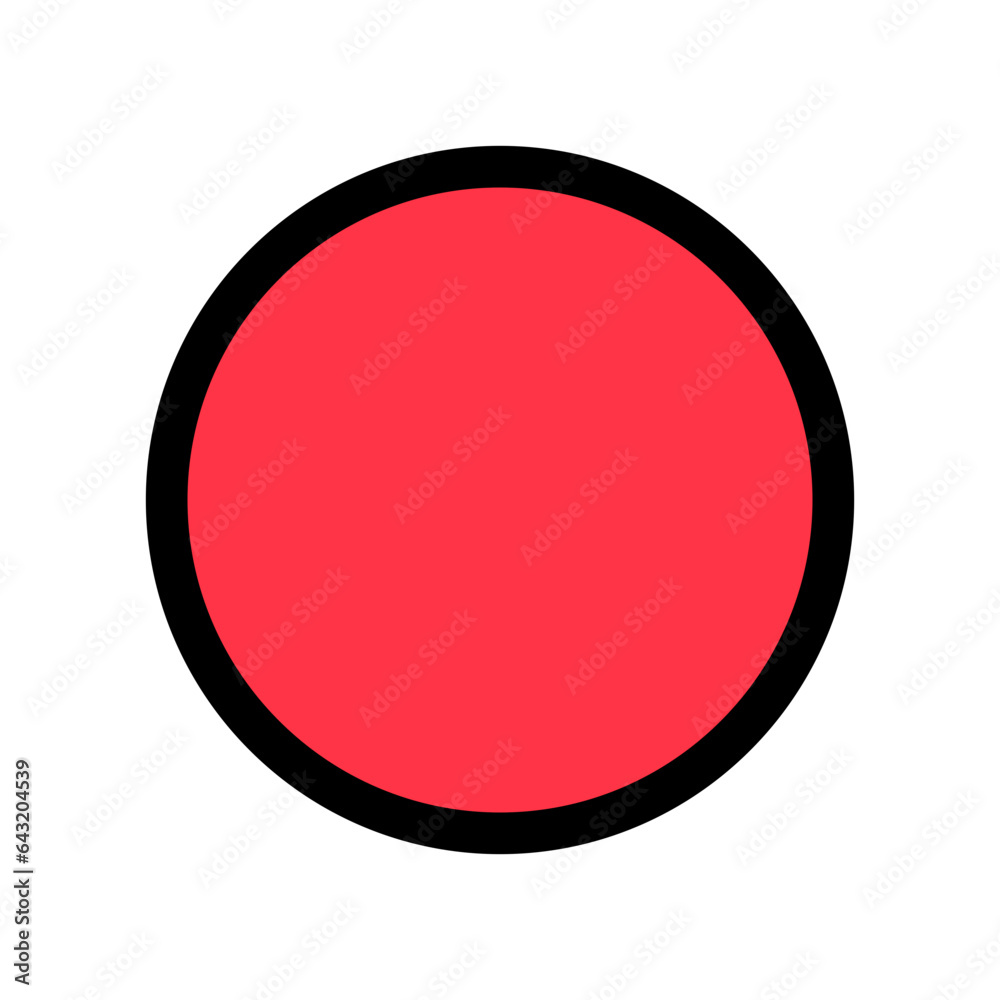 Editable vector record button icon. Black, transparent white background. Part of a big icon set family. Perfect for web and app interfaces, presentations, infographics, etc Editable vector record button icon. Black, transparent white background. Part of a big icon set family. Perfect for web and app interfaces, presentations, infographics, etc