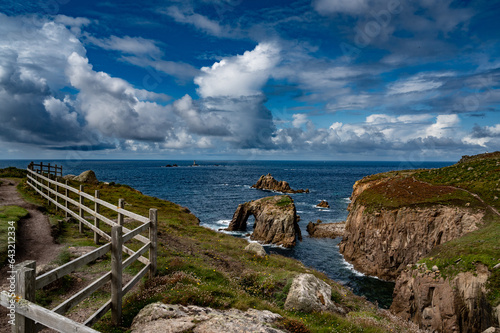 Lands end in Cornwall / England