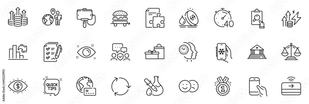 Bhe Icon Icons pack as Business vision, Fuel price and Energy inflation line ...