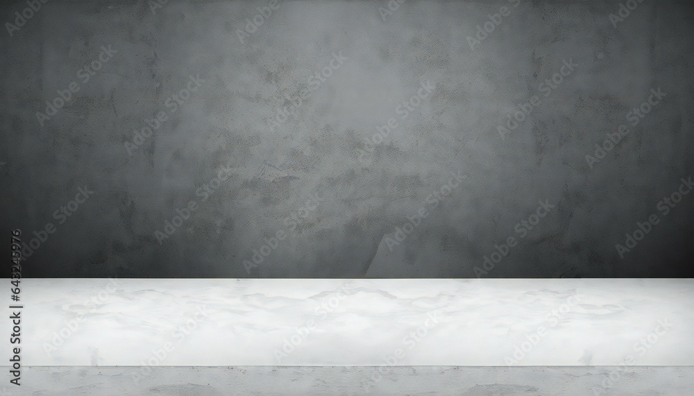 Empty Marble studio table with beautiful Background. blank stand display For showing product. 