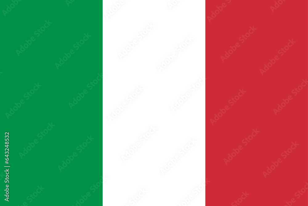 Obraz premium Flag of Italy