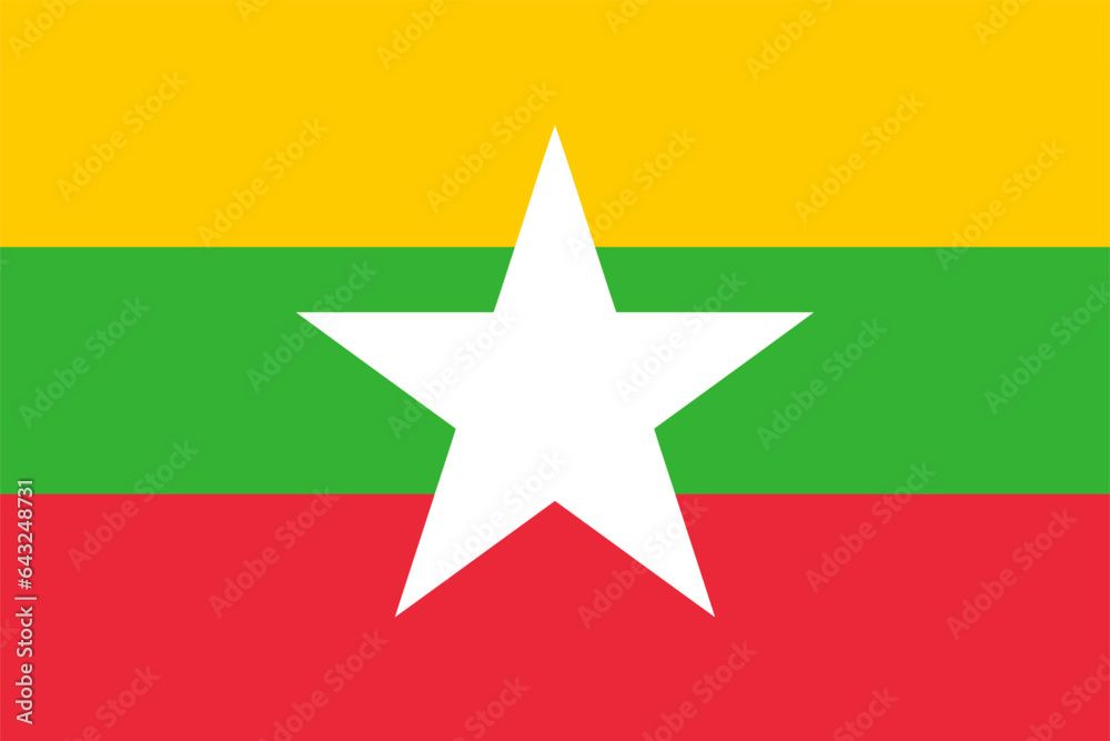 Flag of Myanmar Flag of Myanmar