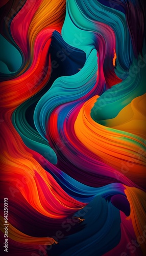 Bright colorful abstract ba...