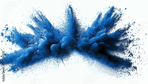 New Style Freeze motion of colored powder explosions Background