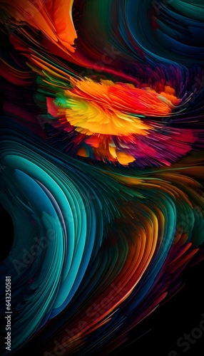 Bright colorful abstract ba...