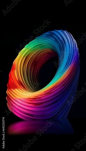 Bright colorful abstract ba...