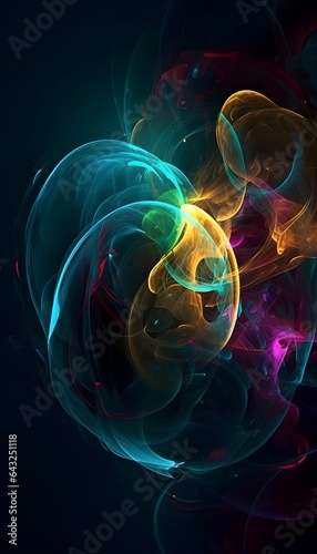 Bright colorful abstract ba...