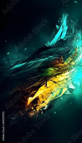 Bright colorful abstract ba...