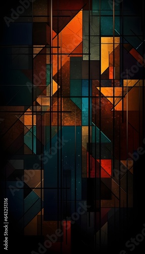 Bright colorful abstract ba...