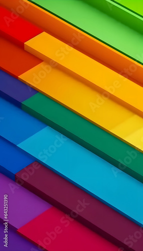 Bright colorful abstract ba...