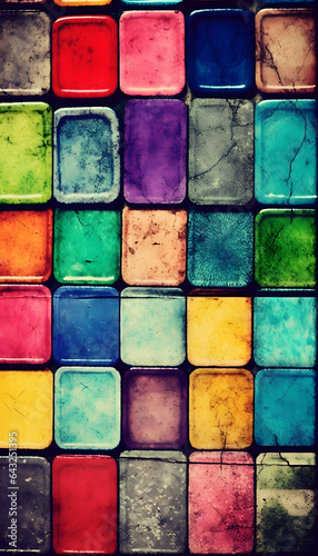 Bright colorful abstract ba...