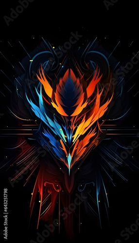 Abstract wallpaper illustra...