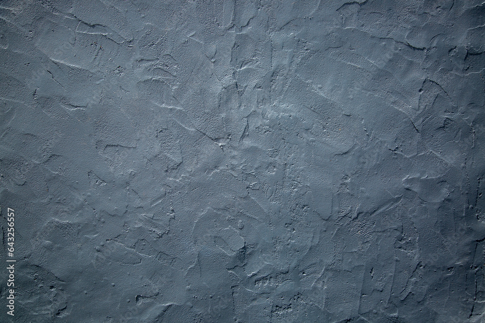 Dark gray stucco stone wall background or texture asset. High resolution, detailed, gritty.