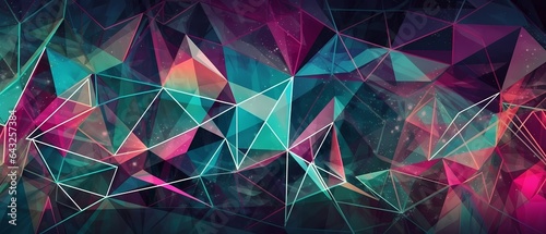 Abstract wave lines flowing...