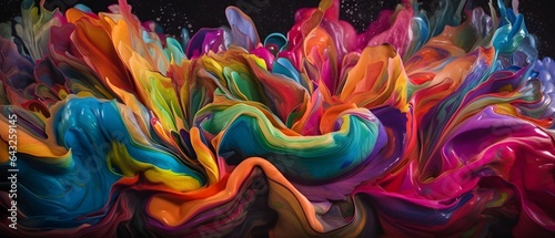 Abstract background colorfu...