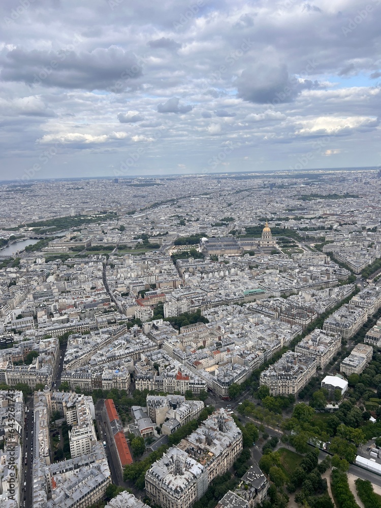 view from Eiffel Tower