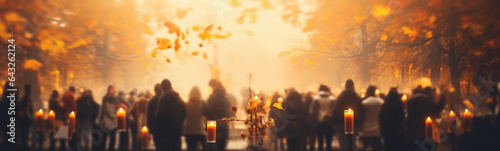 All saints day concept background photo