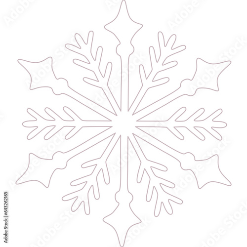 Schneeflocke malve mit transparentem Hintergrund 