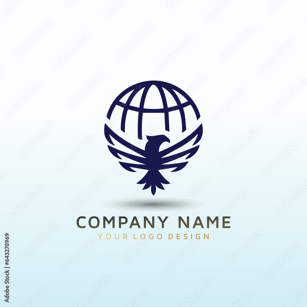 Global Eagle Management logo design