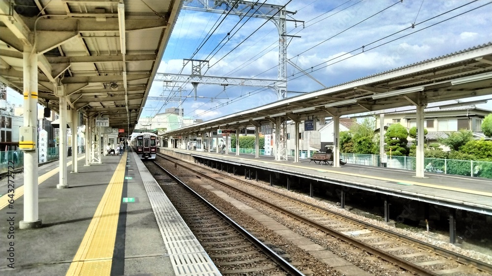 Φωτογραφία Hankyu Nagaoka Tenjin Station, Kyoto, Japan