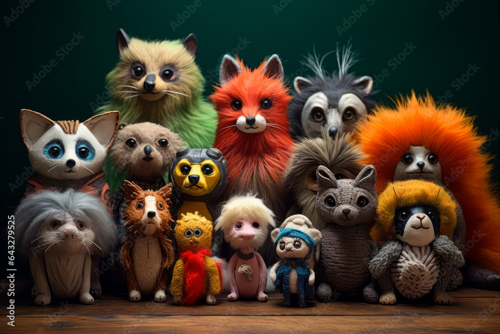 Stuffed animal toys for children
