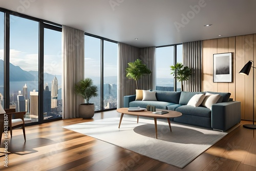 modern living room © insta_photos/Stocksy