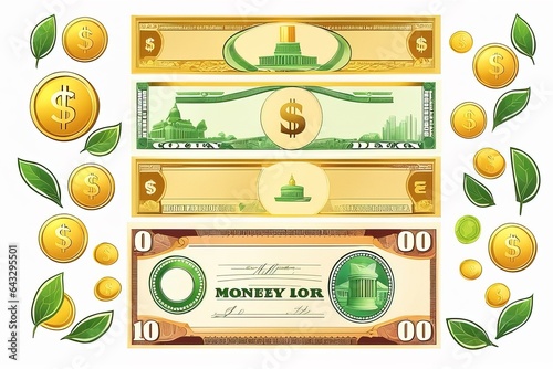 set of money, dollar, euro and dollars.set of money, dollar, euro and dollars © Shubham