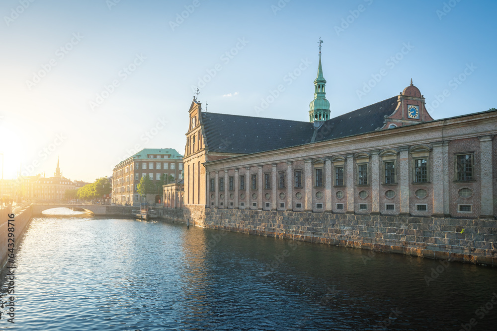 Holmen Church at sunset - Copenhagen, Denmark
