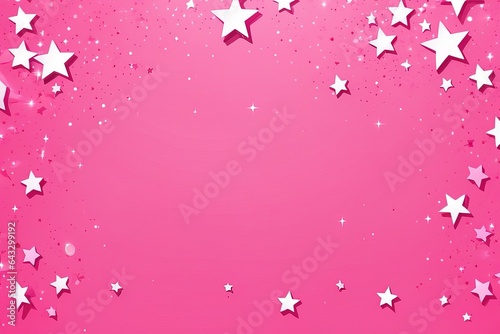 pink stars on the white backgroundpink stars on the white backgroundpink background with stars, vector illustration © Shubham