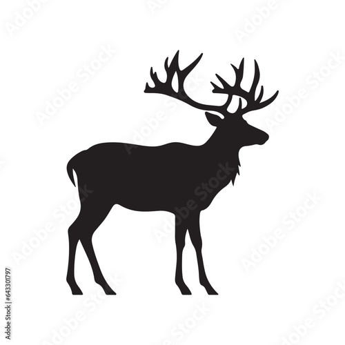 caribou silhouette