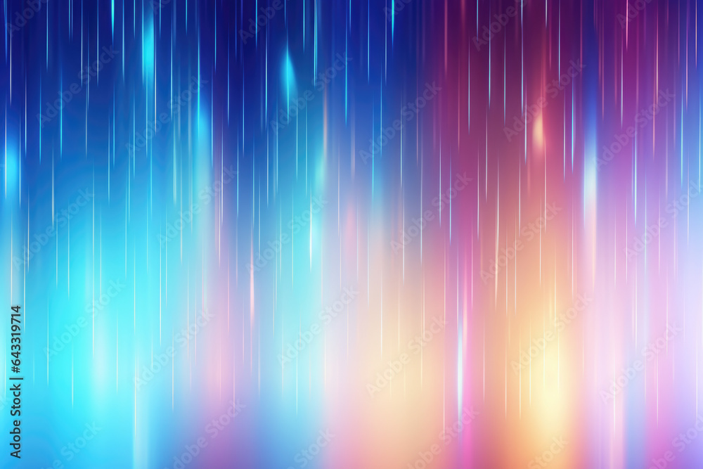 Abstract Holographic Сhristmas background