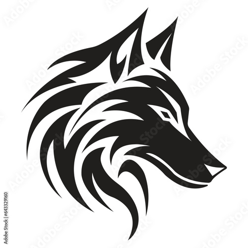 logo wolf vector EPS