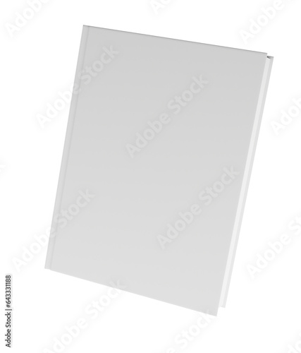Mockup Book with Blank Cover Isolated - Transparent PNG.