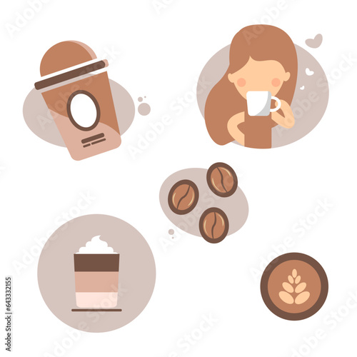 Coffee vector pack