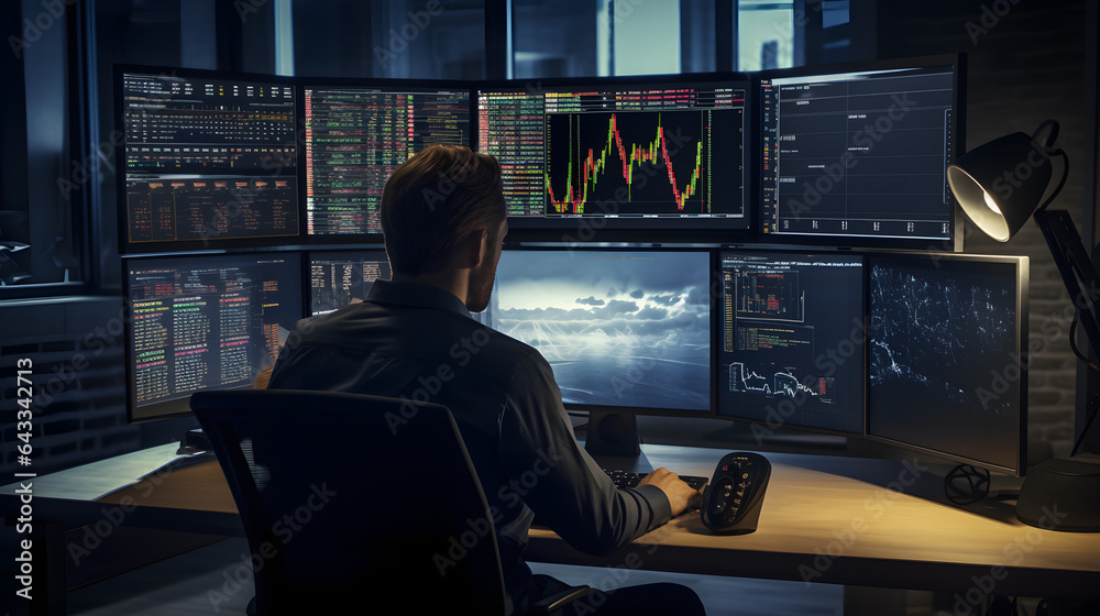Trading online candle stick background. Trading online software with chart and graph. Candle stick with colors on stock market diagram. Trading online candle stick background. Trading online software with chart and graph. Candle stick with colors on stock market diagram.