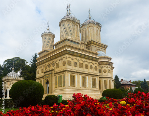 Curtea de Arges Cathedral, one of most beautiful and unusual temples of world