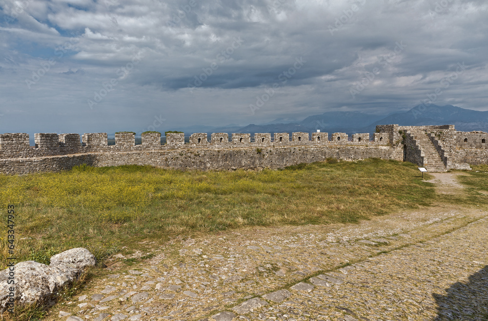 Rosafa Fortress Detail in Skadar, Albania