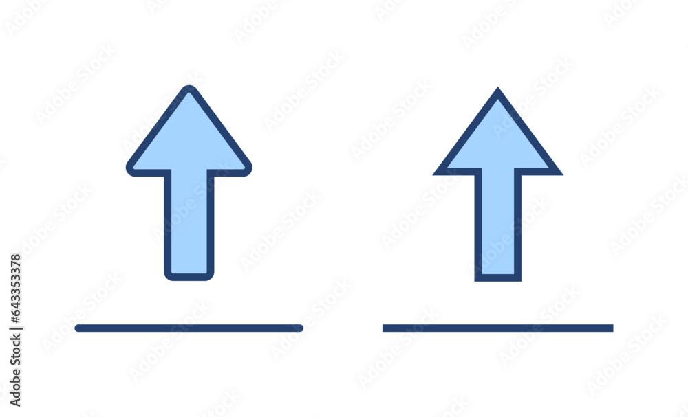 Upload icon vector. load data sign and symbol Upload icon vector. load data sign and symbol