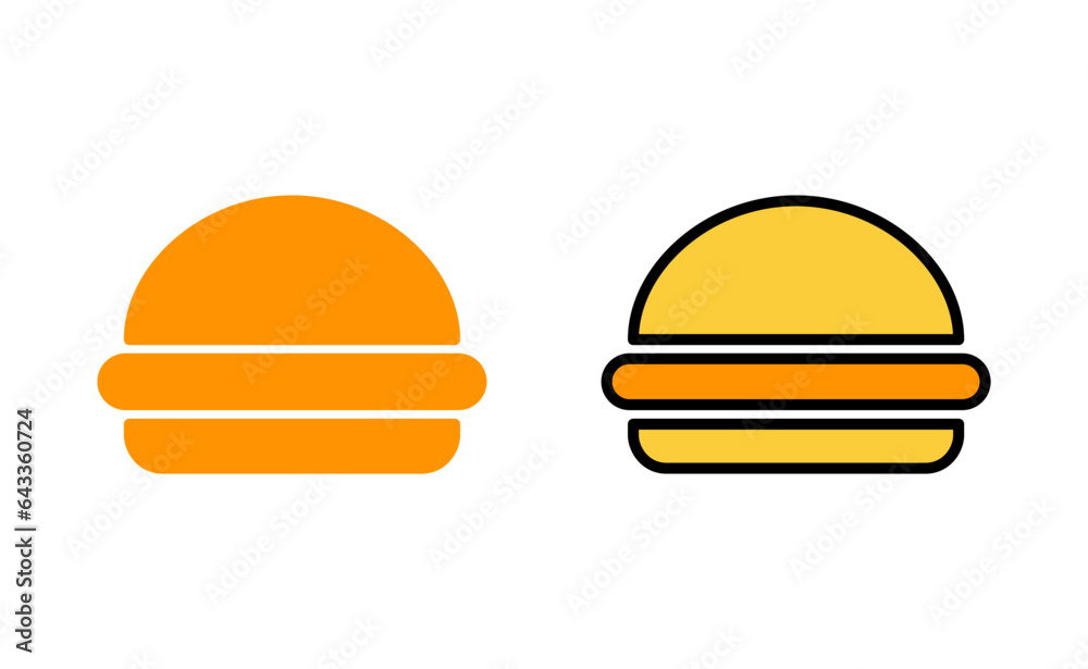 Burger icon set for web and mobile app. burger sign and symbol. hamburger Burger icon set for web and mobile app. burger sign and symbol. hamburger