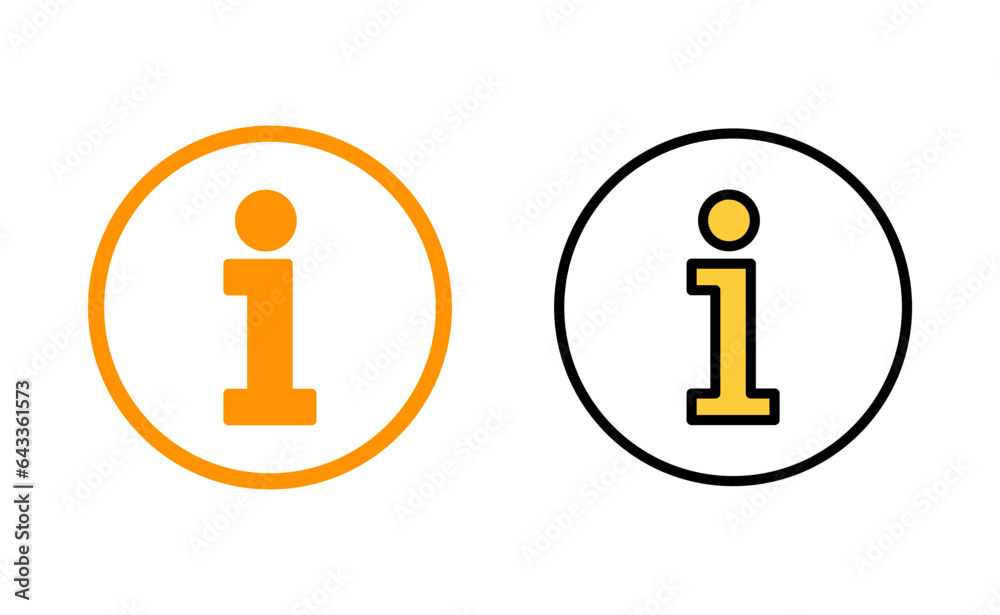 Information sign icon set for web and mobile app. about us sign and symbol. question mark icon Information sign icon set for web and mobile app. about us sign and symbol. question mark icon