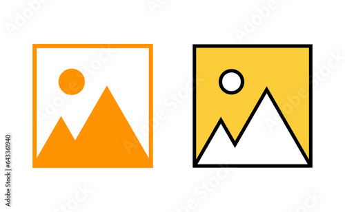 Free Download Picture icon set for web and mobile app. photo gallery sign and symbol. image icon - GFXLoad