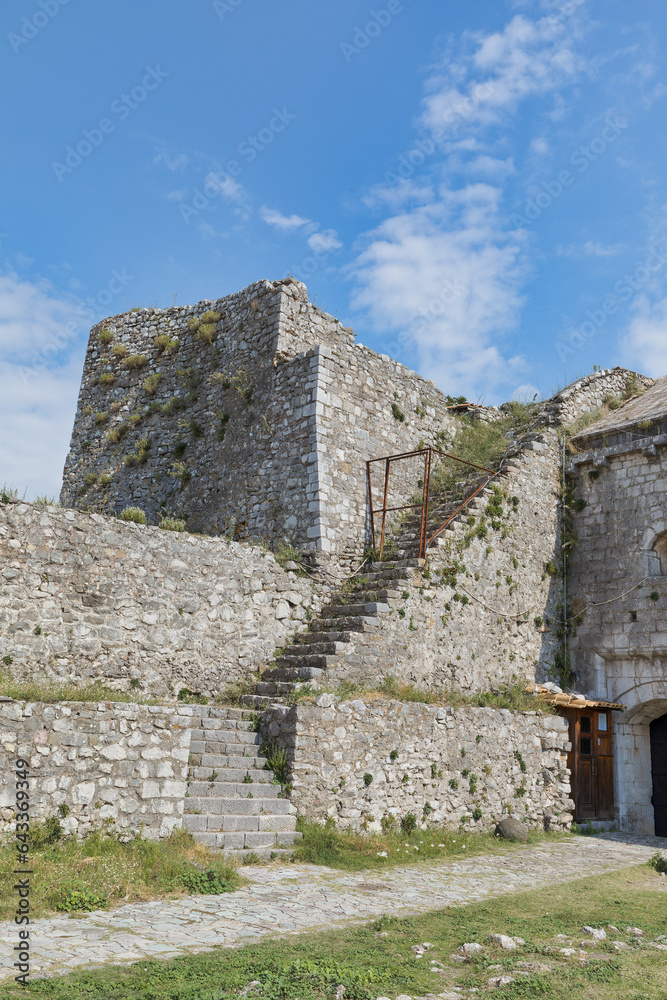 Stairs to the Peak of Rosafa Fortress, Shkoder