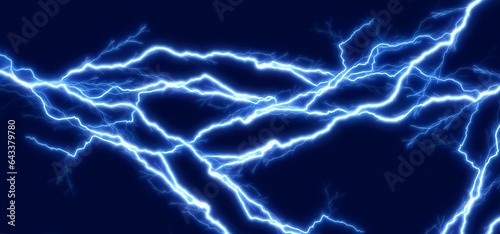 Crackling Thunderbolts: Electrifying Light Show