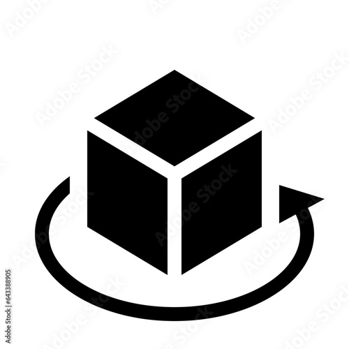 Augmented Reality Icon/AR Icon/Glyph Style