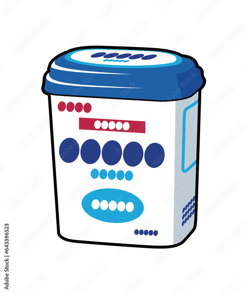 Fototapeta premium ヨーグルト イラスト