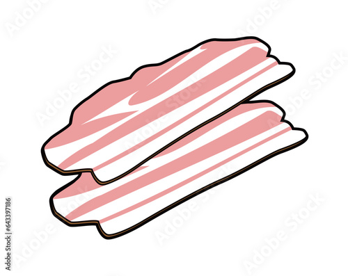 ベーコン　イラスト