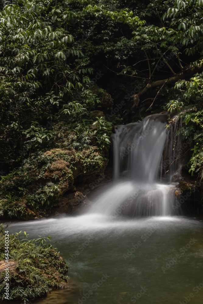 cachoeira na cidade de Bonito, Estado do Mato Grosso do Sul, Brasil